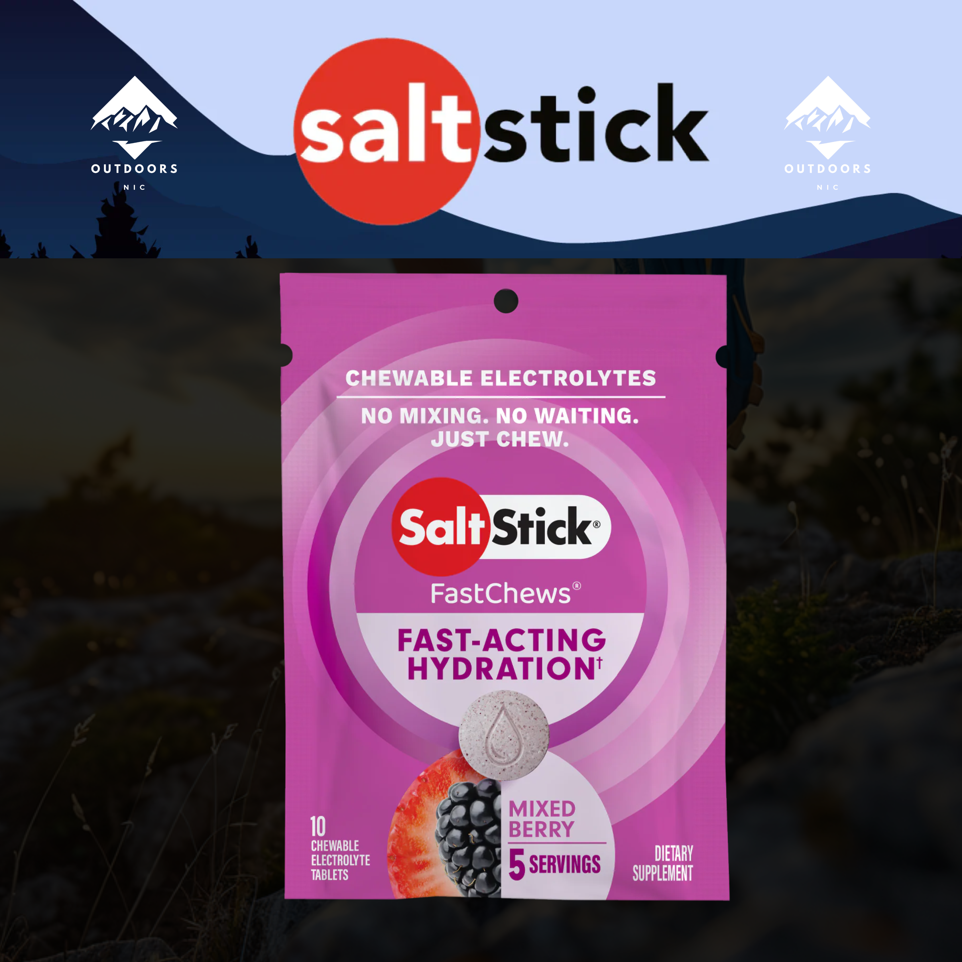 FASTCHEWS ELECTROLITOS - SOBRE